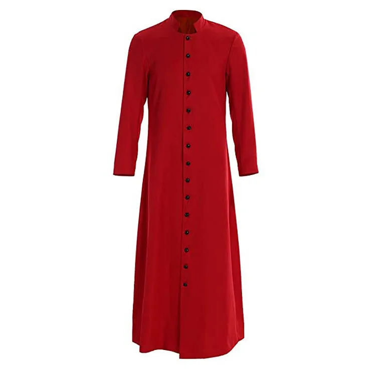 Unique Style Adult's White And Red Clergy Cassock,Clergy Robes For ...
