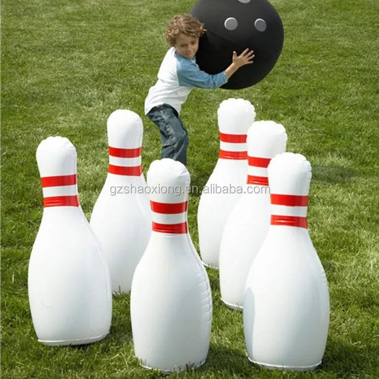 big inflatable bowling pins