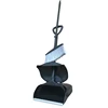 Portable Indoor Floor Sweeping Cleaning Broom And Dustpan Set Plastic Handle Windbreak Trash Shovel W/ Design Broom and Dustpan