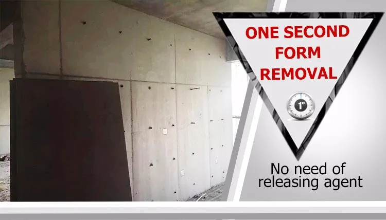 China manufacture supply environment friendly concrete formwork panels system formwork concrete metal forms