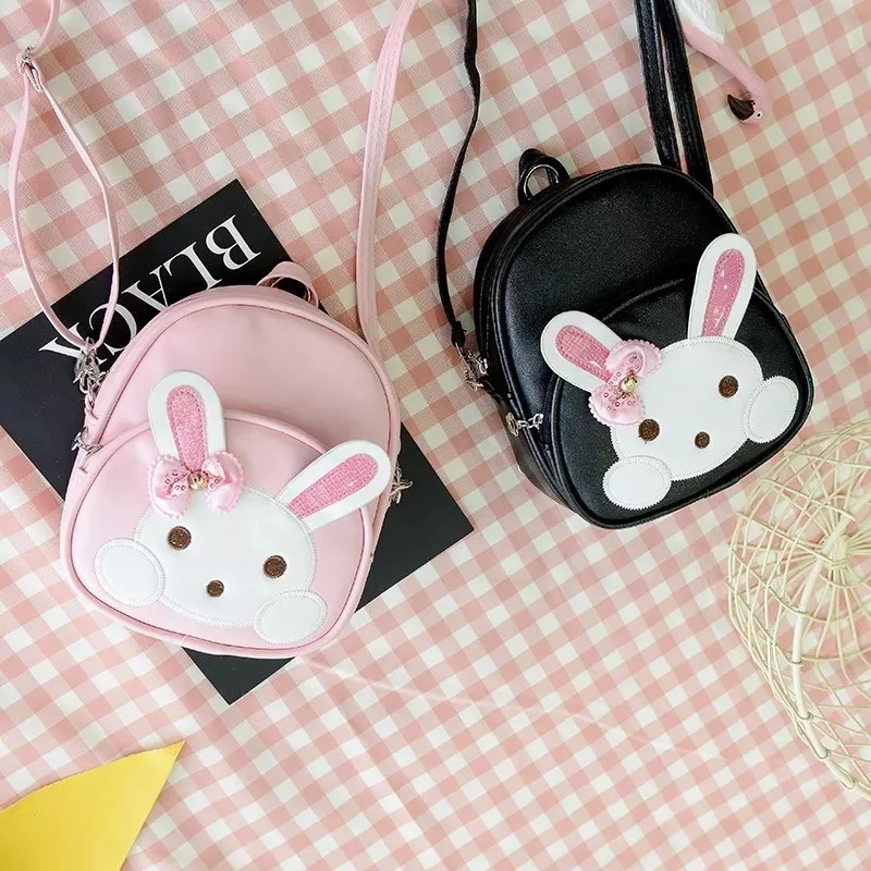 Hot Selling Fashion Girl School Bag Travel Cute Mini Leather Rabbit ...