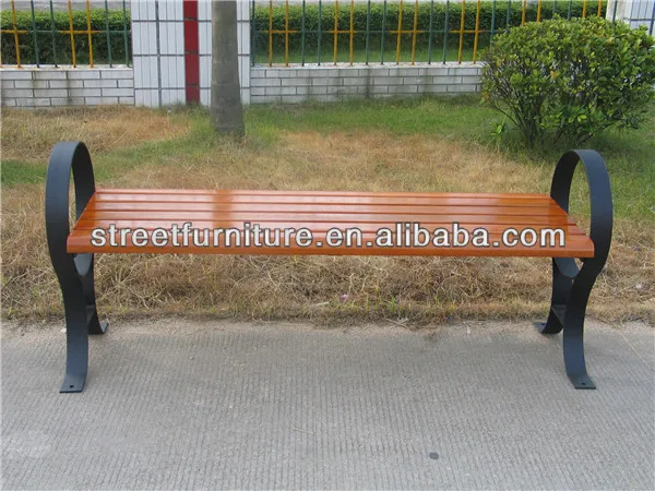Wooden Seating With Metal Bench Brackets Backless Wood Bench Buy