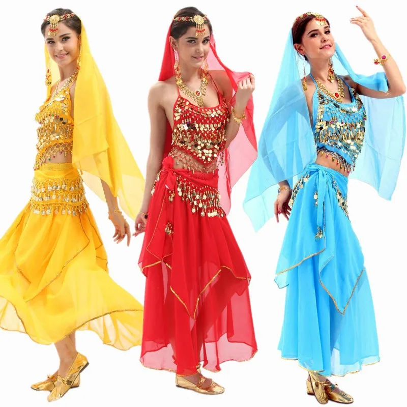 Coin Belly Dance Costume Bollywood Costume Indian Dress
