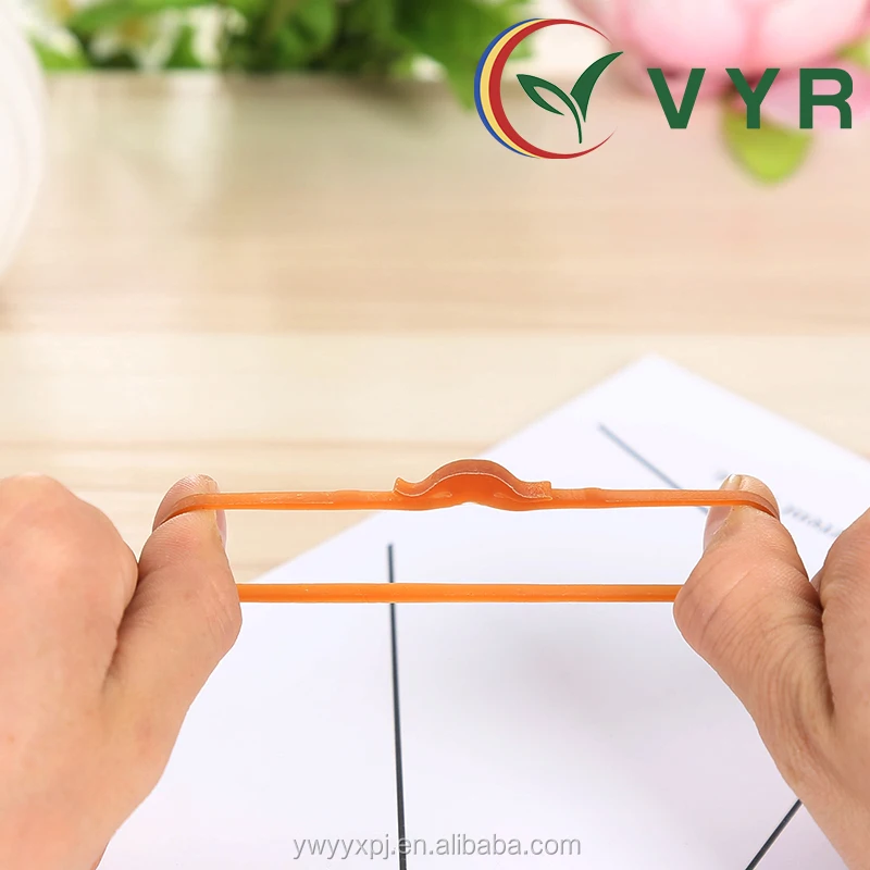 Durable Special Shape Anchor Brown Rubber Band Elastic Band And Hook