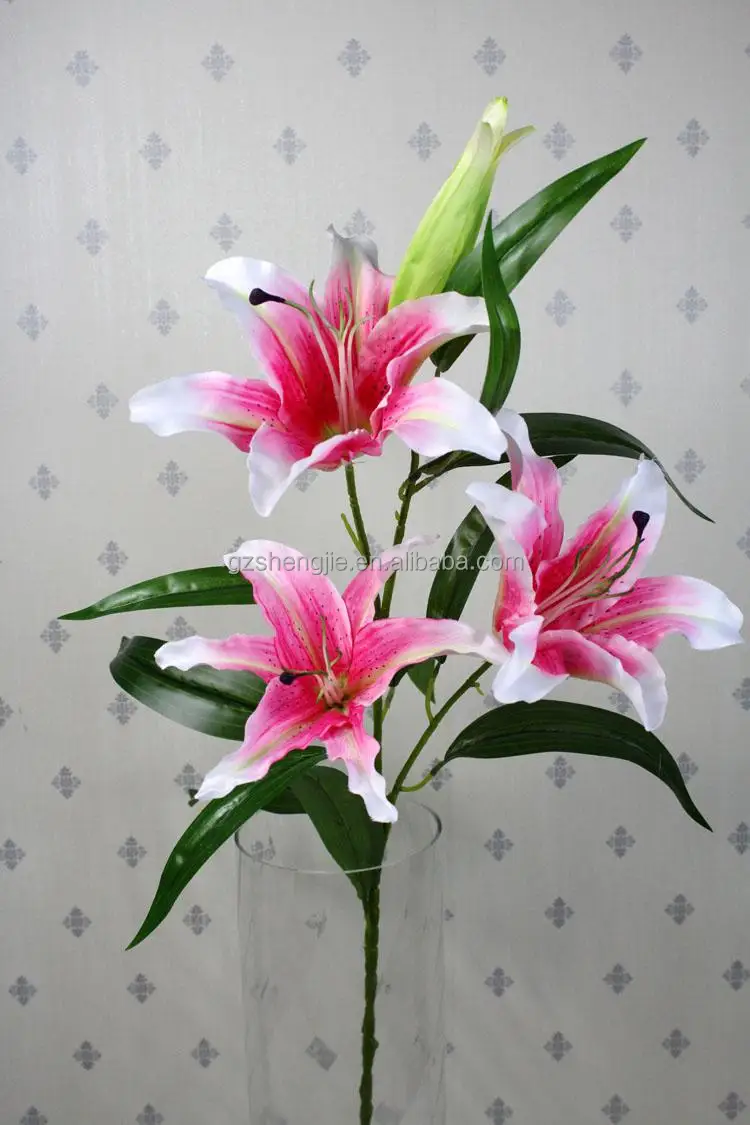 Sjzl08 Make Artificial Lily Flower Arrangements,Artificial Easter