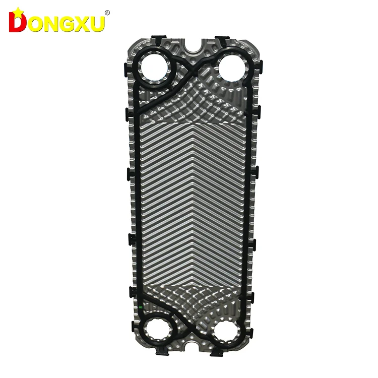 Foshan DONGXU fast radiating brazed air to air titanium beer plate heat exchanger