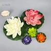 High quality factory direct Artificial Water lily Plastic flower for floral Decoration