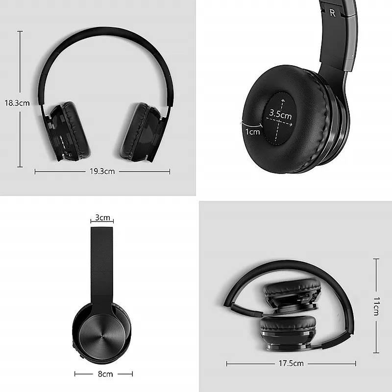 Factory Oem Foldable Active Noise Cancelling Bt Wireless Earphone Headphone Headphone Wholesale