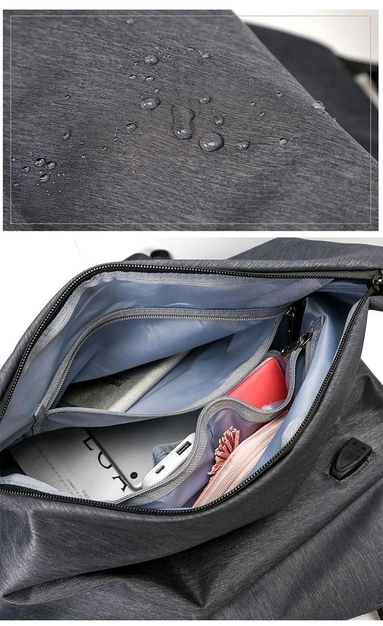 Lastest brand smart design anti theft thife anti-theft USB fashion water proof mochilas backpack bag
