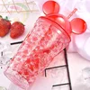 New Style plastic crushed ice cup gel freezer bottle double wall tumbler With Recycle System