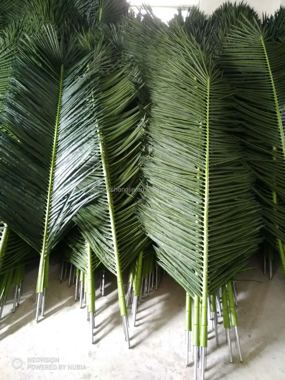 Large Outdoor Faux Trees Wholesale Bonsai Tree Artificial Fiberglass Areca Palm Tree Plants