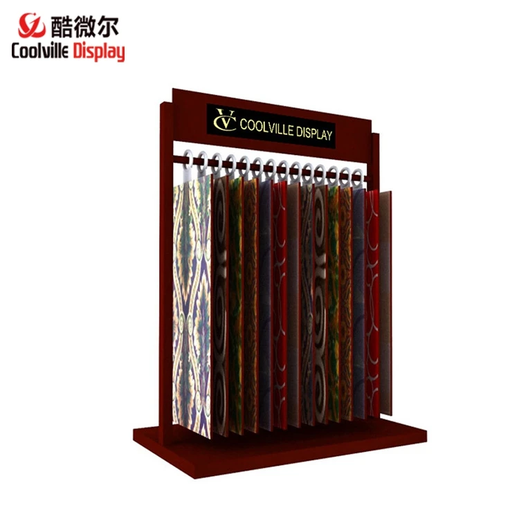 Metal Area Rug Display Carpet System Hanging Rugs Door Mat Display