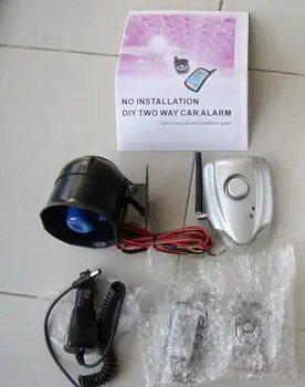 Wireless Car Alarm System With Shock Sensor And Air ...