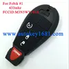 NEW Uncut Replacement Key Fob Keyless Entry Remote with ID46Chip 433mhz for Chrysler Dodge jeep