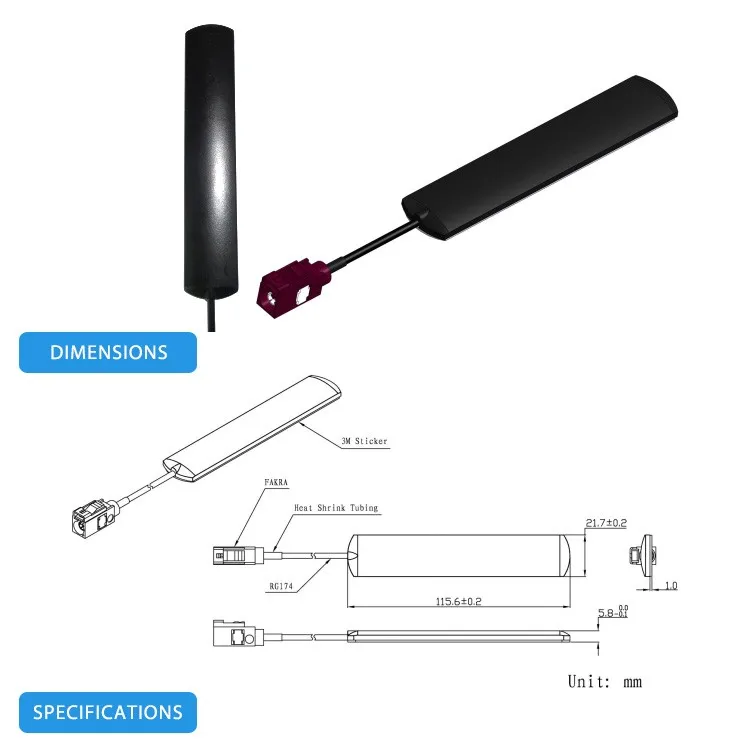 Tshape Adhesive Wifi Antenna For Car Buy Wifi Antenna,Car Wifi