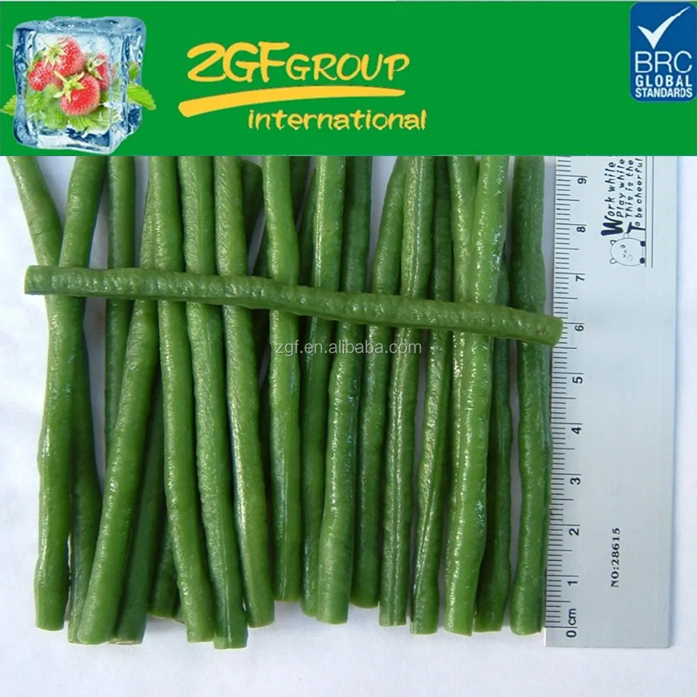 Hot sale High Quality bulk IQF frozen green beans for sale