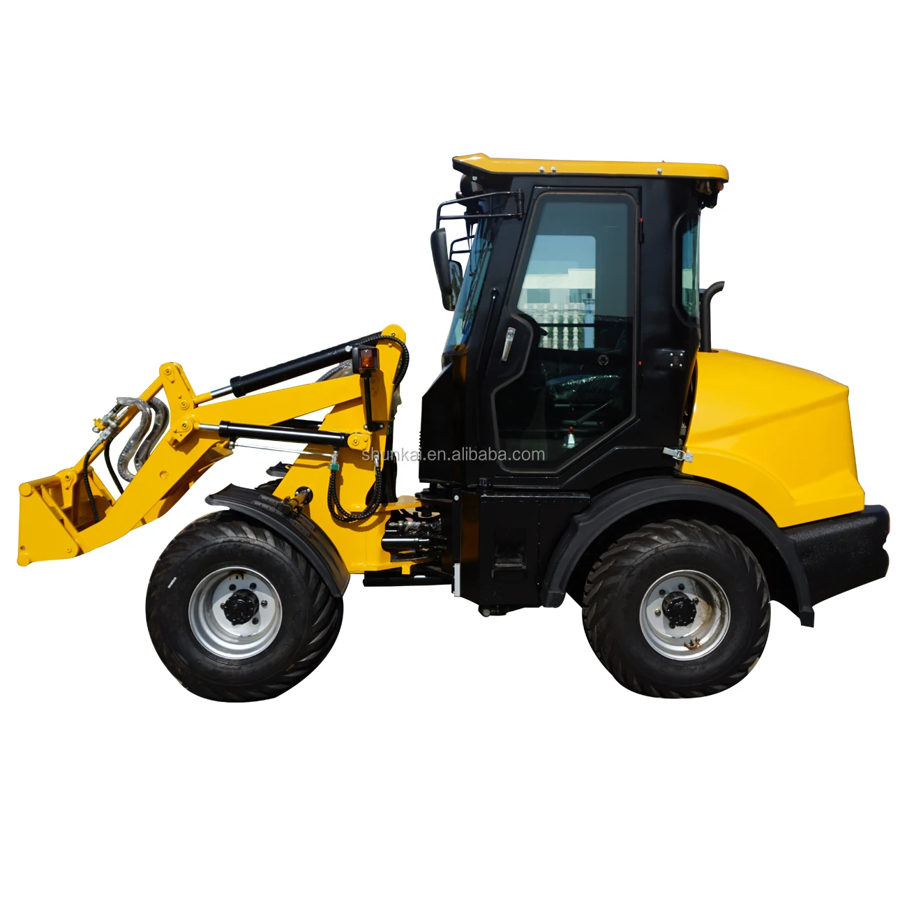 1 Ton Small Wheel Loader/small Front End Loaders For Sale/small Garden