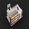 2018 new ali led display mall retail food kiosk / portable candy kiosk booth design for sale