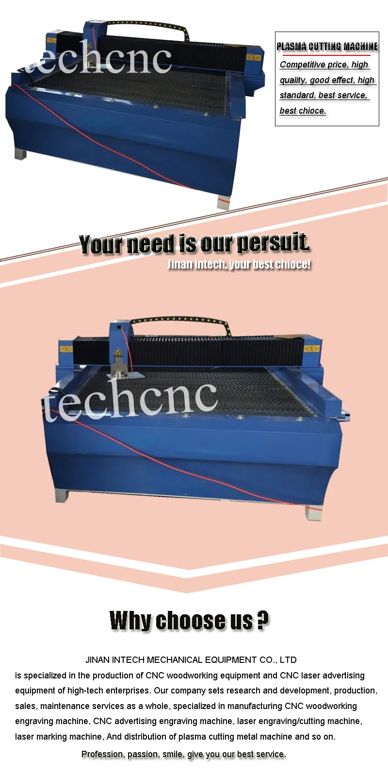Newest LFP1530 low cost cnc plasma cutting machine/plasma cutter