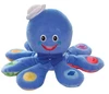 Hot Sale Custom plush blue Octopus with white hat baby toy stuff