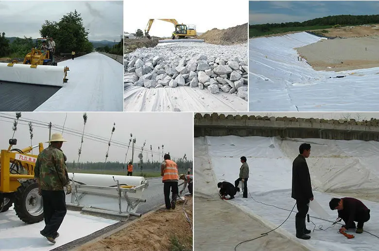 Nonwoven Geotextile for Road constraction