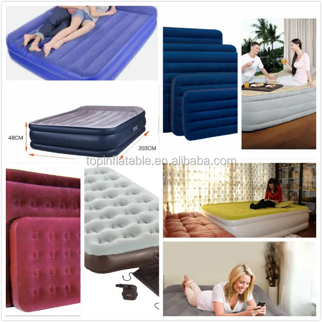 inflatable travel cot mattress