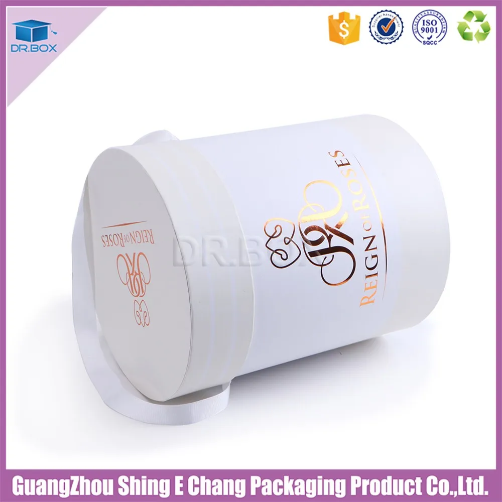 Round Gift Hat Boxes With Ribbon Handle Australia Flower Box Wholesale