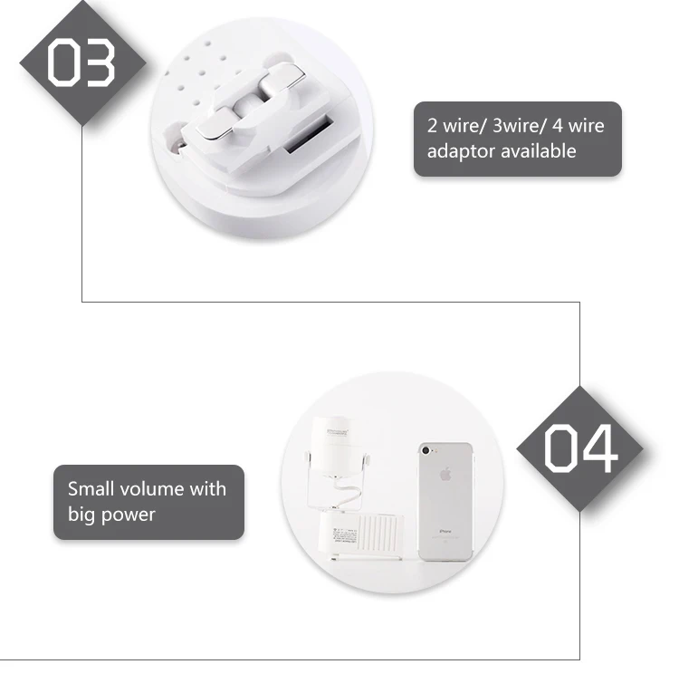 High definition commercial bookstore track light led 28w