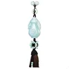 Most popular car decoration accessories buddha jadeite jade pendant