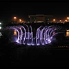 DMX512 Wedding Magic Water Laminar Fountain Fireworks Indoor Cast Iron Rotating Swivel 2D Nozzle for Musical Fountain