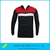 Contrast Wide Strips Long Sleeve Polyester Man's Tennis Sports Jackets