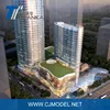 High resolution 3d architectural visualization , 3D architectural building model , architectural holographic