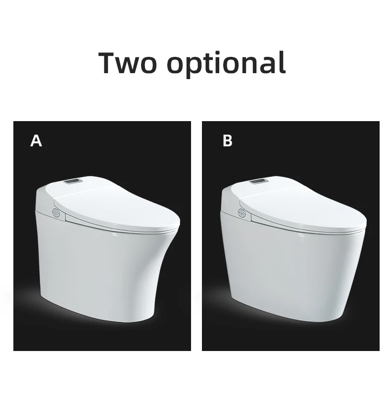 American standard luxury one piece wc automatic toliet flush soft close smart intelligent toilet