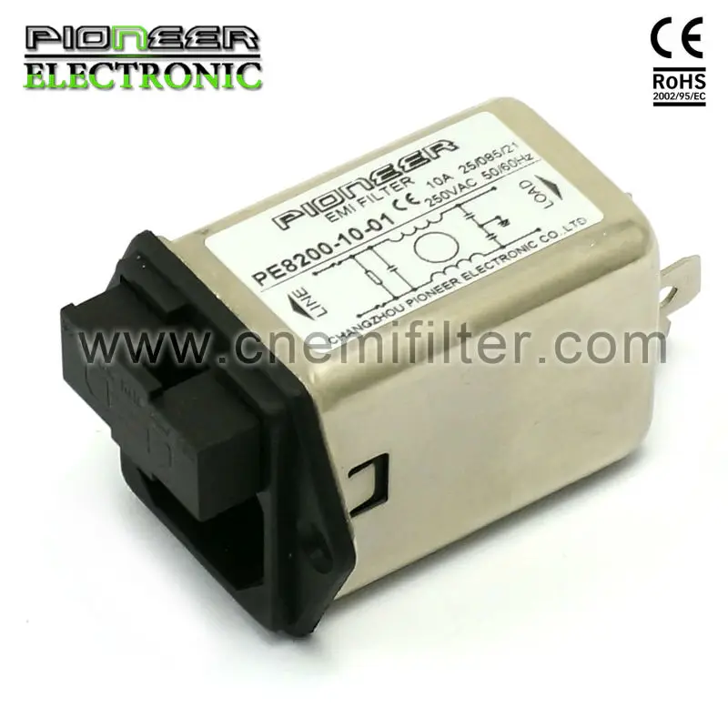 10a Pe81001001 Ce/rohs Power Entry Module Ac Socket Emi Filter,Ac Power Entry Modules Buy Ac