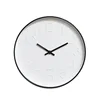 12 inch ABS plastic 3D small wall clock