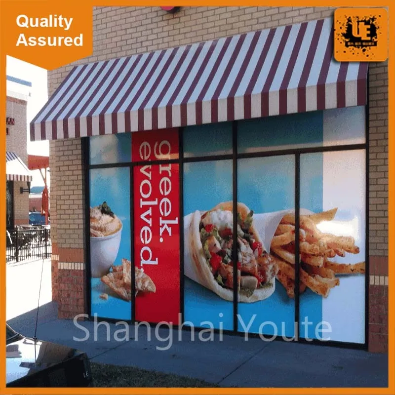 Custom Design Printing Removable Window Film Die Cut Custom Window