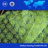polyester embroidered organza fabric/organdy fabric for women dress and costume