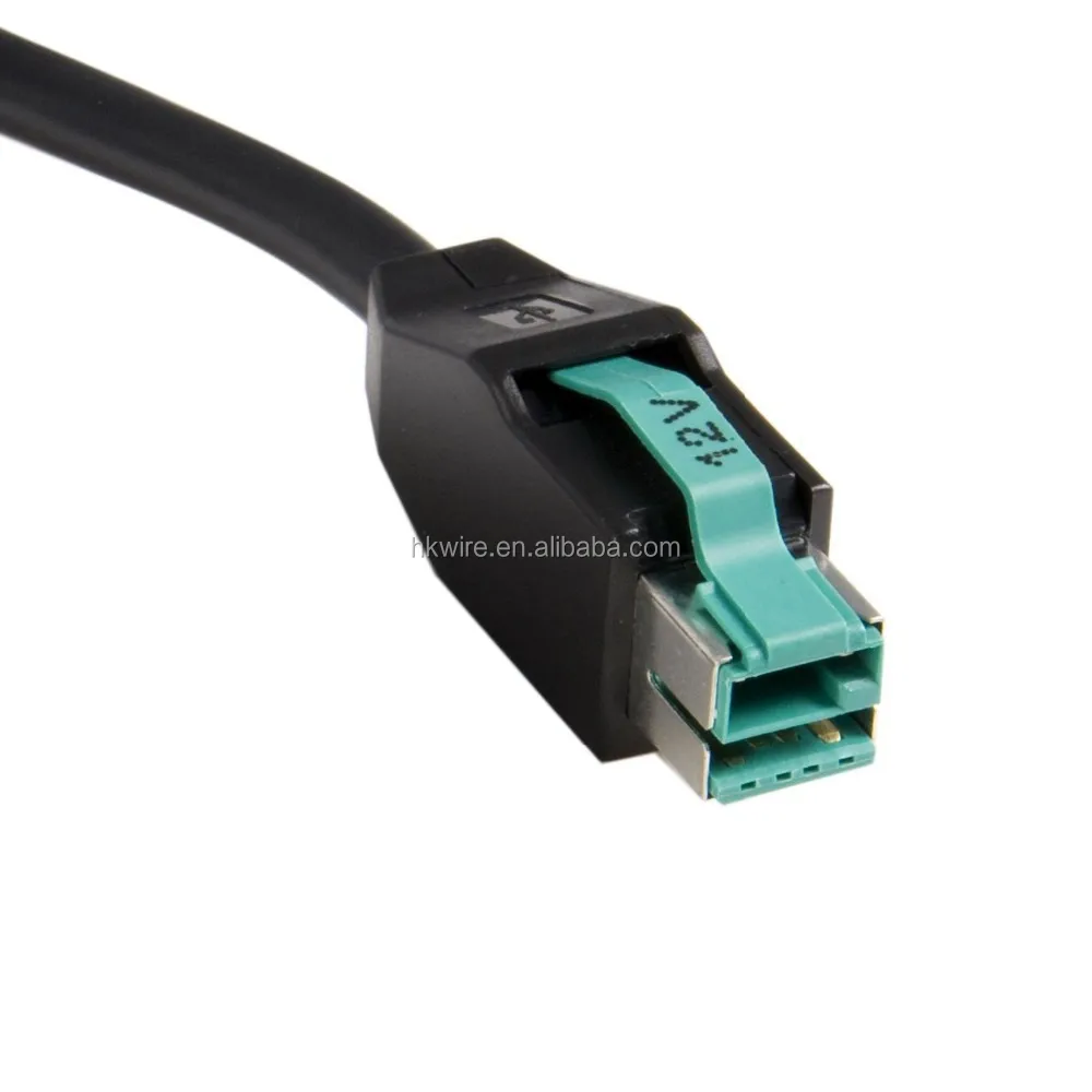 24v Powered Usb Cable For Ibm Ncr Pos Equipment Connector 