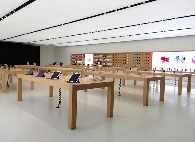 Guangzhou Apple Store Wood Display Table With 4 Legs Furniture Buy Apple Store Wood Display Table With 4 Legs Apple Store Display Table Apple Store