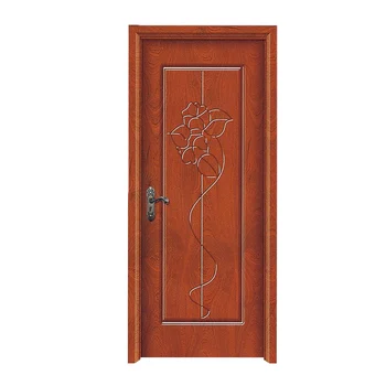 Mdf Wood Veneer Wooden Interior Flush Door With Flower Designs Buy Wooden Interior Door Door With Flower Designs Flush Door Product On Alibaba Com
