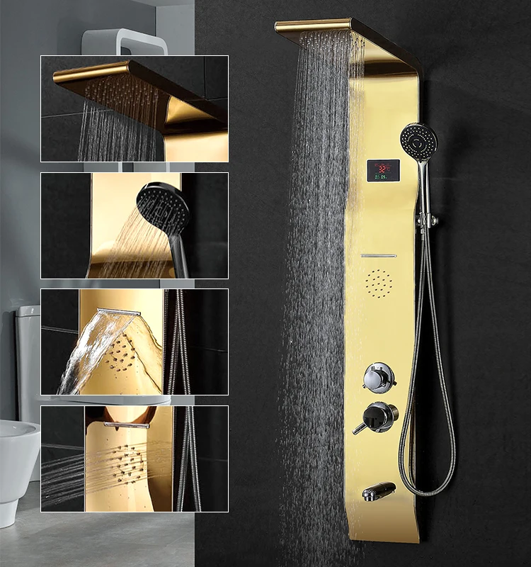 European Shower Appliance Fixtures Faucet Hot And Cold Water Mixer