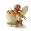 Custom made antique vintage baby angel with wings piggy bank coin bank