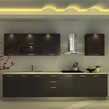 Oppein Modular Modern Hanging Melamine Board Kitchen Cabinet