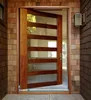 villa personal house wood pivot door decorative front door
