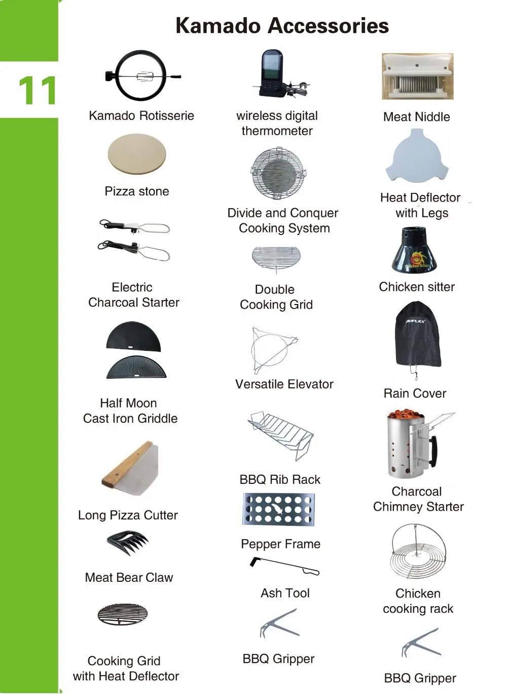 Seb / Steel Egg Bbq Accessories Charcoal Ceramic Kamado Bbq Grill Parts,Kamado Auplex Heat