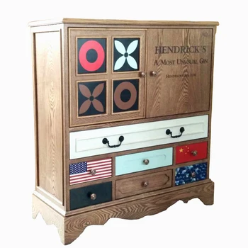 Wooden Storage Cabinet Vintage Wood Drawer Furniture Wooden Storage Cabinet Vintage Wood