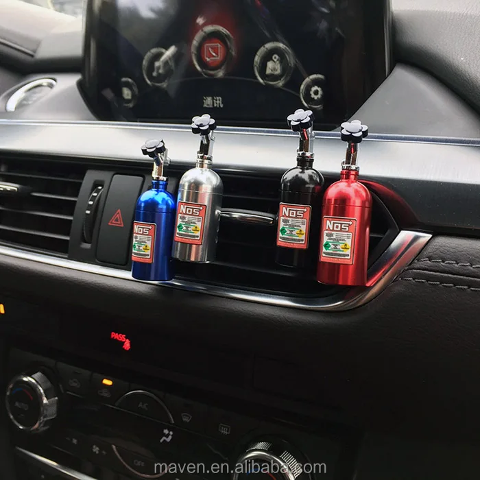 6 farben jdm aluminium nos flasche tank auto lufter frischer luft