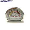 Semicircle grill smoker baking searing thermometer with long threaded
