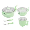 Eco-Friendly Stainless Steel Baby Dinnerware Children Tableware Dish Set Kids Dinner Set/PP Plastic Tableware