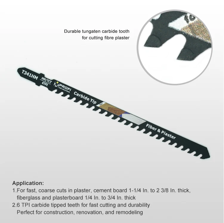 T341hm Tungsten Carbide Jigsaw Blade 132mm Long Buy Tungsten Carbide